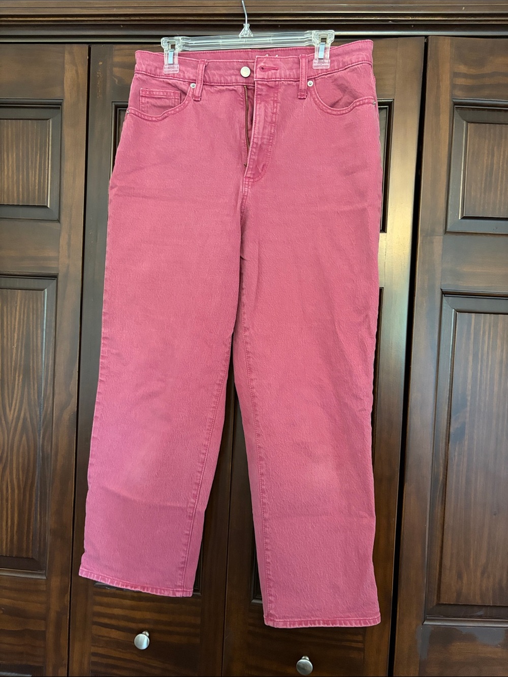 Universal Thread Rose-Pink Straight Leg Jeans